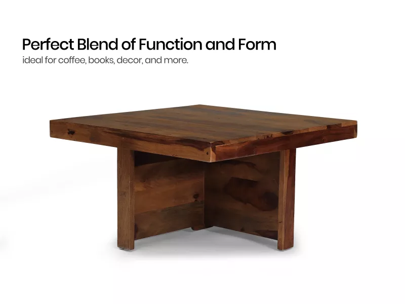 Belle Solid Wood Coffee Table